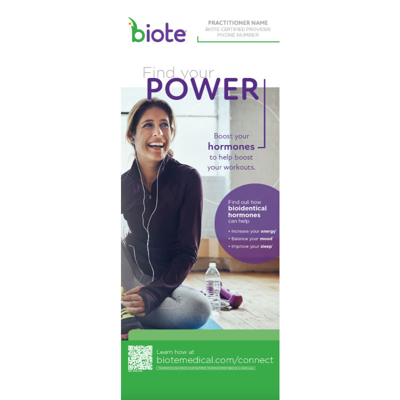 Pop-Up Banner - Woman 2 - English - 36” x 86”