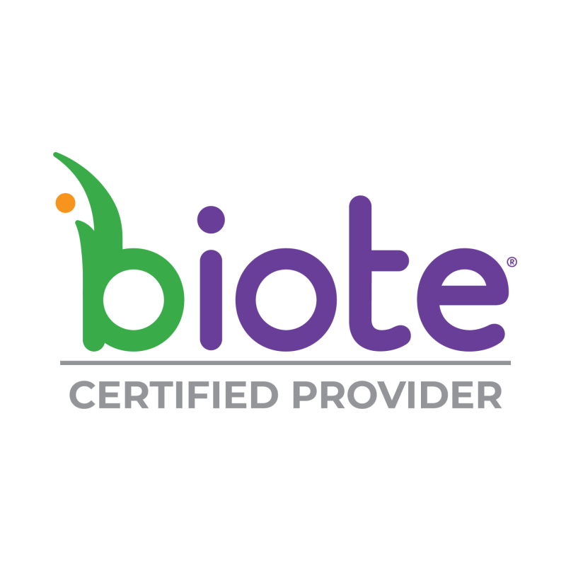 Certified Provider White Sticker (Square)