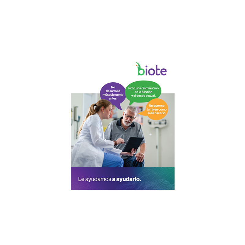 25 Pack – Advancing with Biote One Pager – Male – Spanish