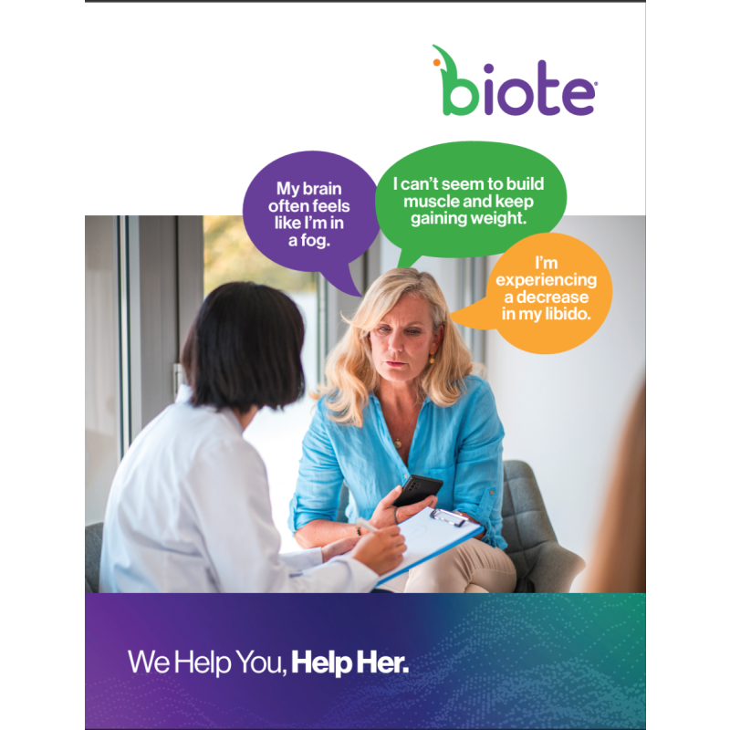 25 Pack – Advancing with Biote One Pager – Female – English