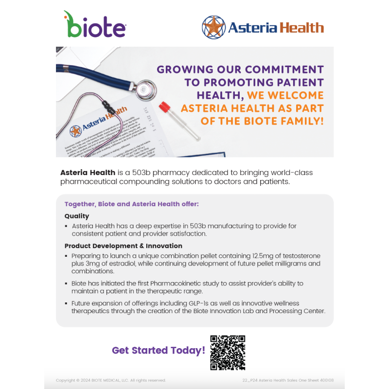 Asteria Health One Sheet